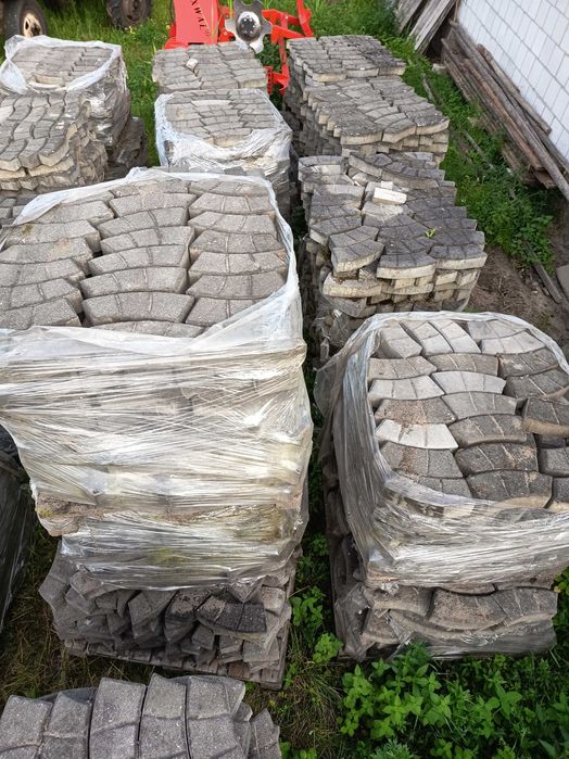 Kostka brukowa używana gruba