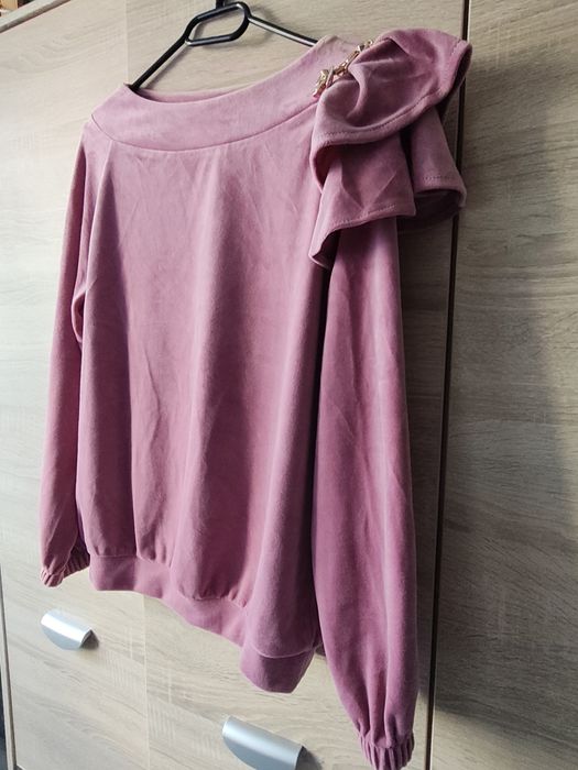 Bluza welurowa L
