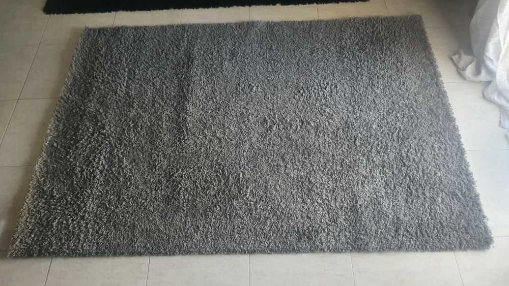 Tapete IKEA 120x180 preto/cinza