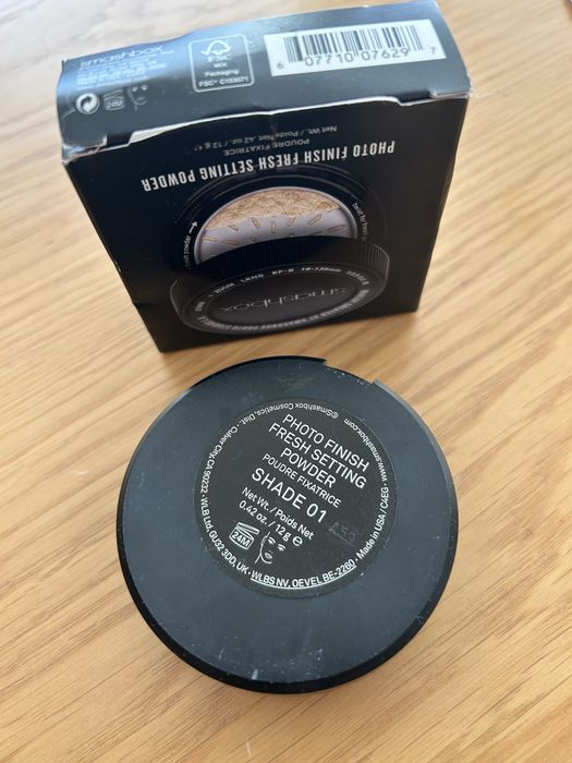 Puder Smqshbox photo Finish setting powder