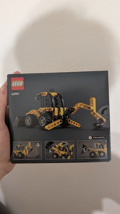 LEGO Technic 42197 Backhoe Loader екскаватор новий