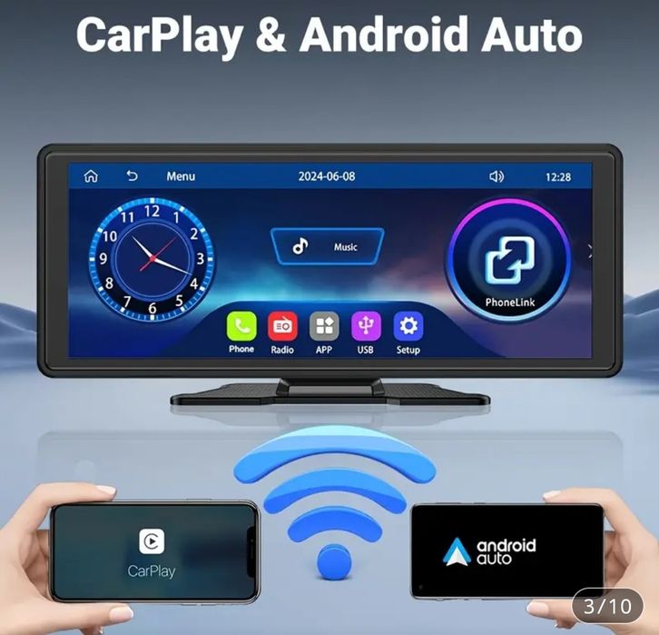 Carplay Android auto 10"