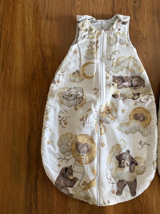 Śpiworki  niemowlęce do spania Babymam Dream, 100% bawełna,regulowany