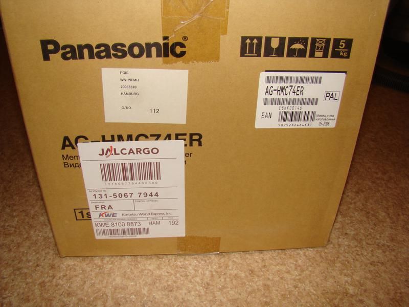 ретро HD відеокамера Panasonic AG-HMC74ER Б\В