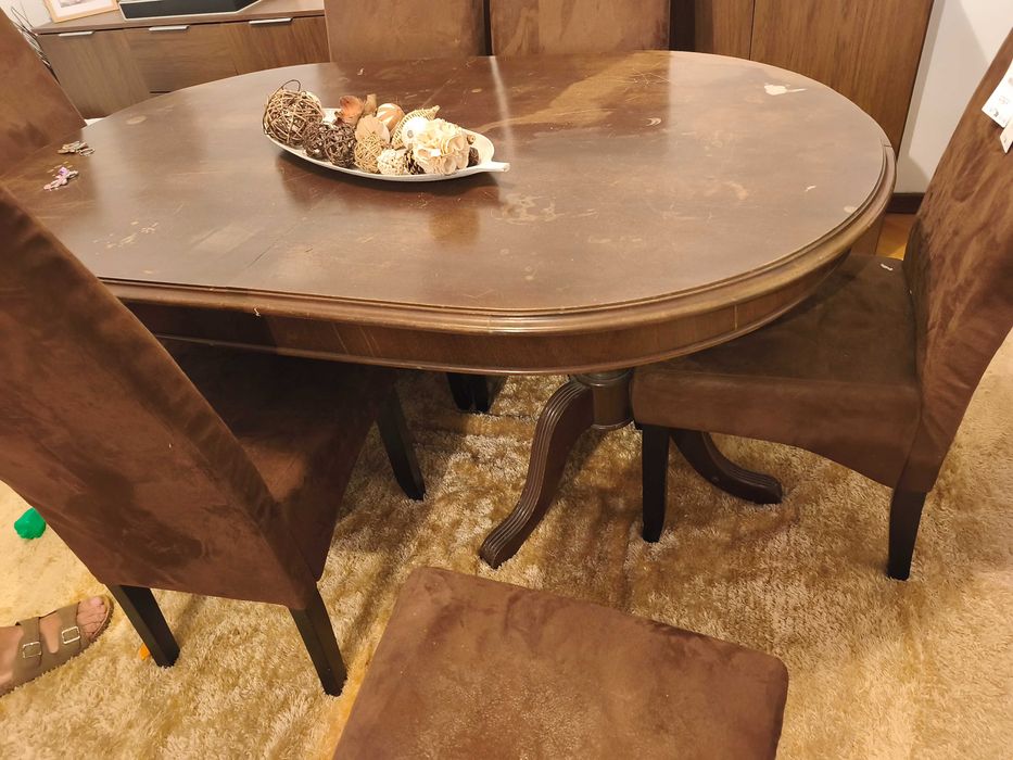 Mesa jantar extensível
