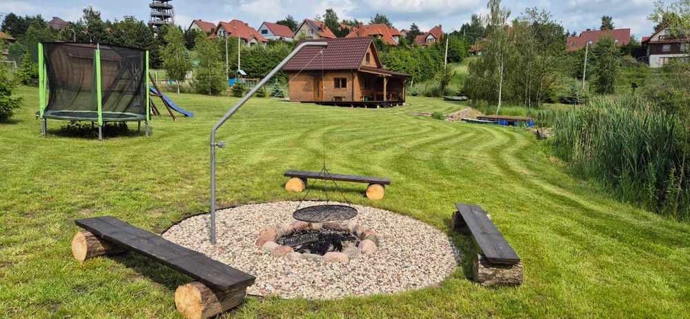 Domek Mazury GIŻYCKO - | staw + łódka | duża działka