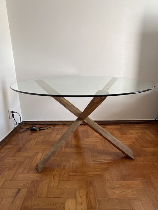Mesa de Vidro (120cm)