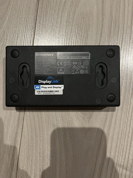 Stacja dokująca Lenovo ThinkPad DK1523 USB 3.0 Ultra Dock