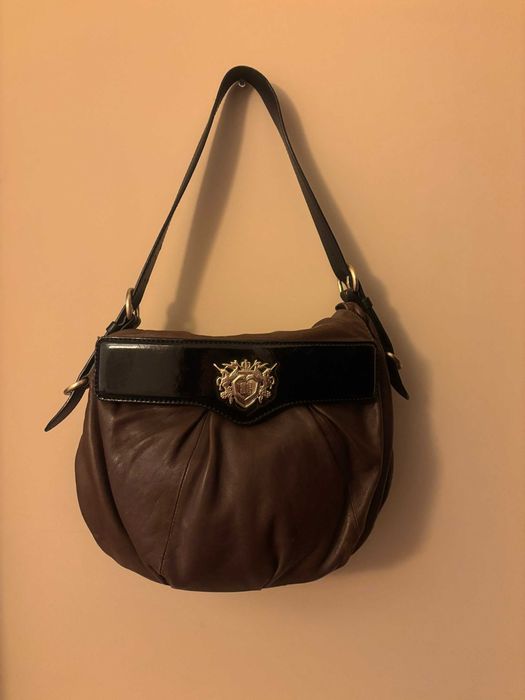 torebka damska GIVENCHY oryginalna brązowa ,czarna z herbem