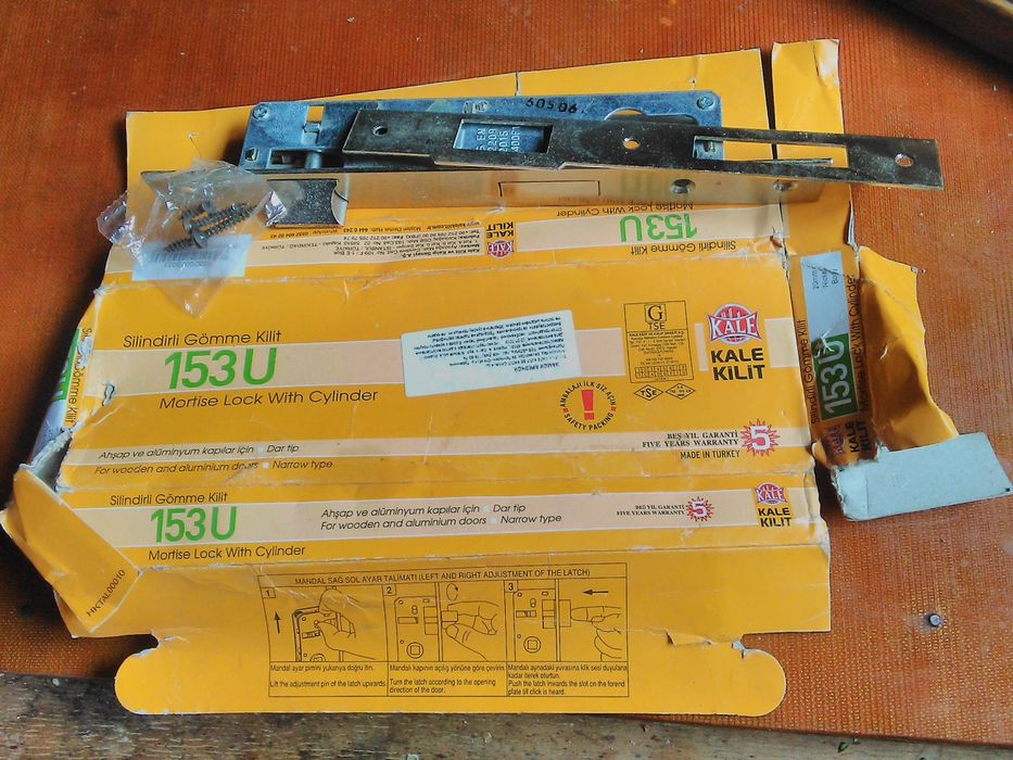 Замок Кале Турция никель 20 мм