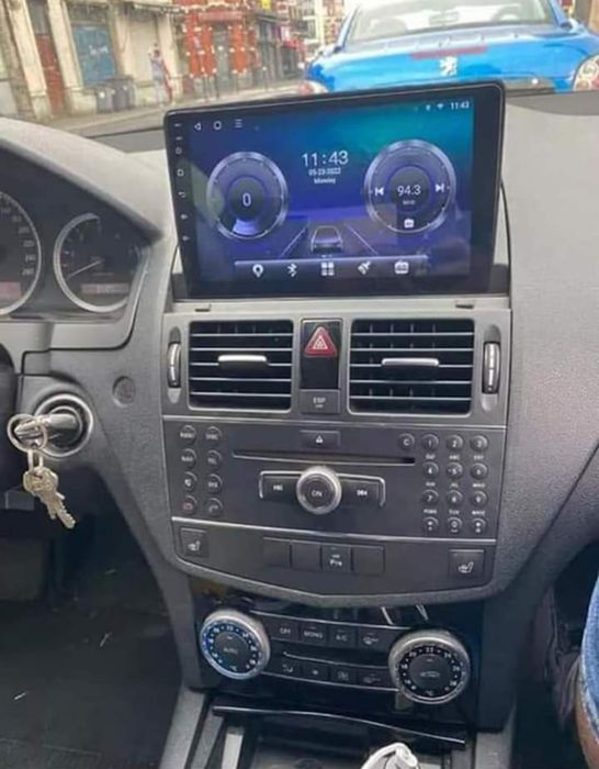 Entregas grátis Zona Grande Porto Rádio Android 14 Mercedes W204