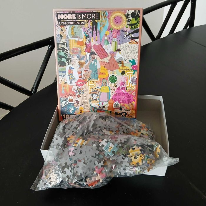 Puzzle 1000 peças  - More is More Fashion & Design - Completo