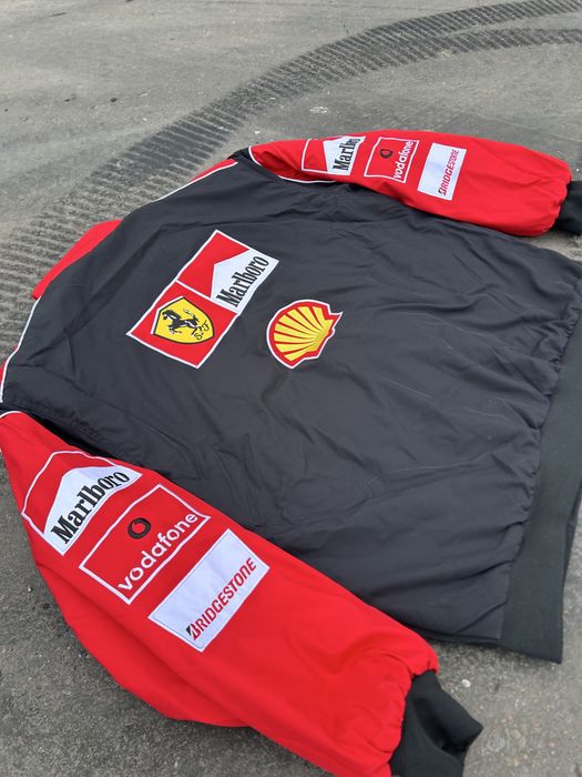 Куртка Бомбер Marlboro formula f1 ferrari red bull чоловіча весняна