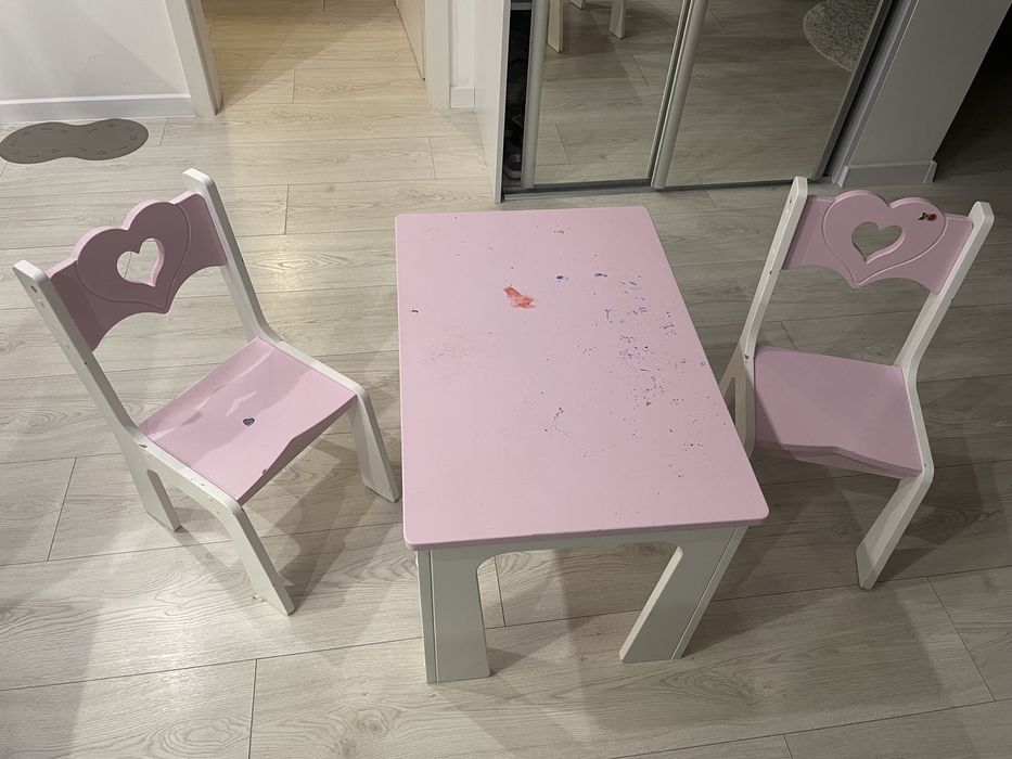 Stolik i krzesła