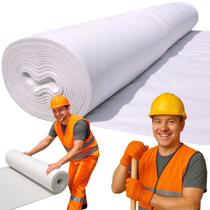 GEOWŁÓKNINA 1x50m 150g/m2 do drenażu, igłowa HIT