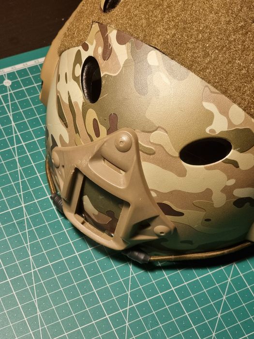 Capacete Airsoft Multicam