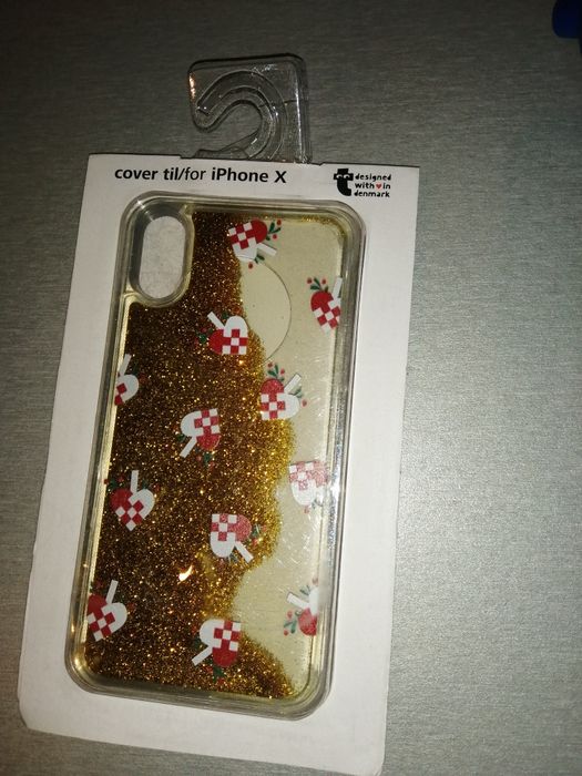 Etui na iphone X świąteczne