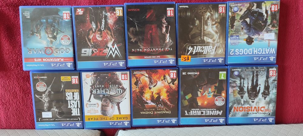 Playstation 4 Gry sprzedam