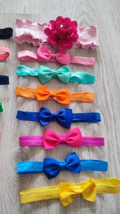 20 opasek na główkę kokardka