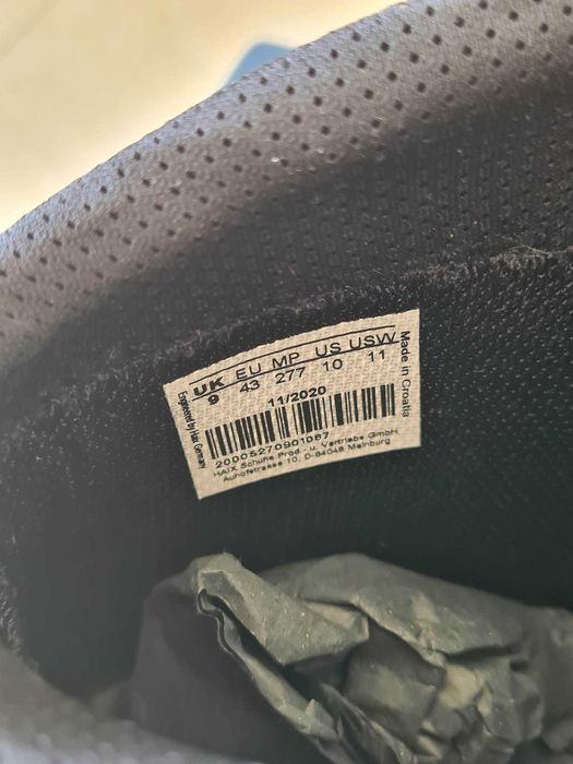 Botas Haix Black Eagle Athletic 2.0 T - 43 - NOVAS