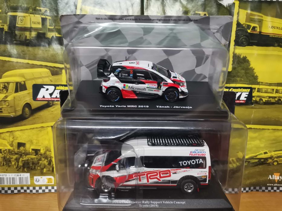 Toyota Commuter  + Toyota Yaris WRC 2019 - Team Rally Support 1:43