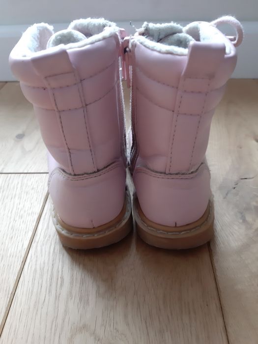 Buty ocieplane, trzewiki, H&M, r.23