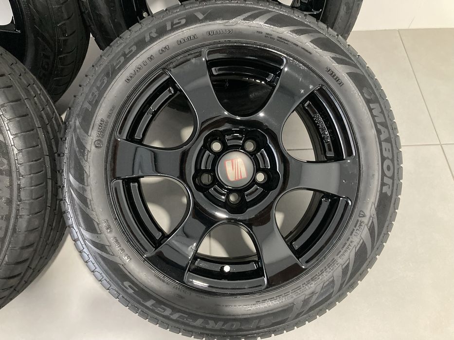 Jantes Alutec 15” 5*100 + Pneus Mabor 195/55 R15