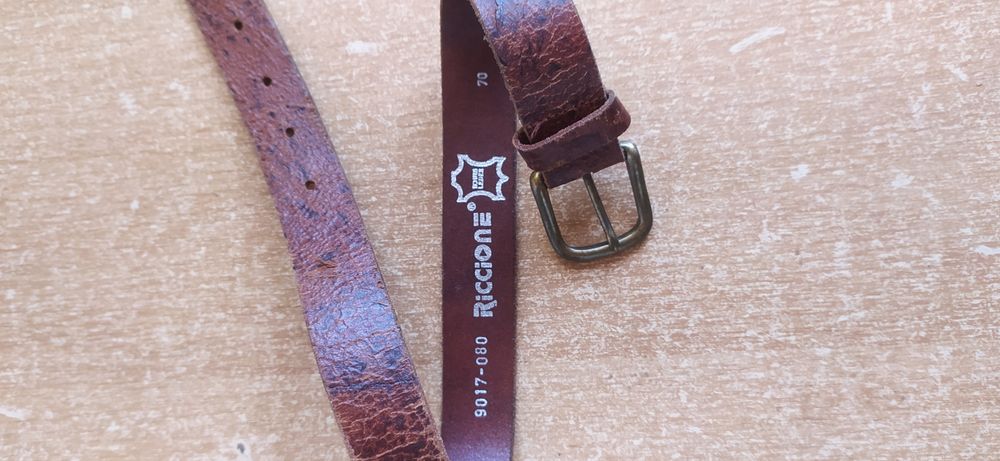 Дитячий пояс шкіряний 66, 72 см