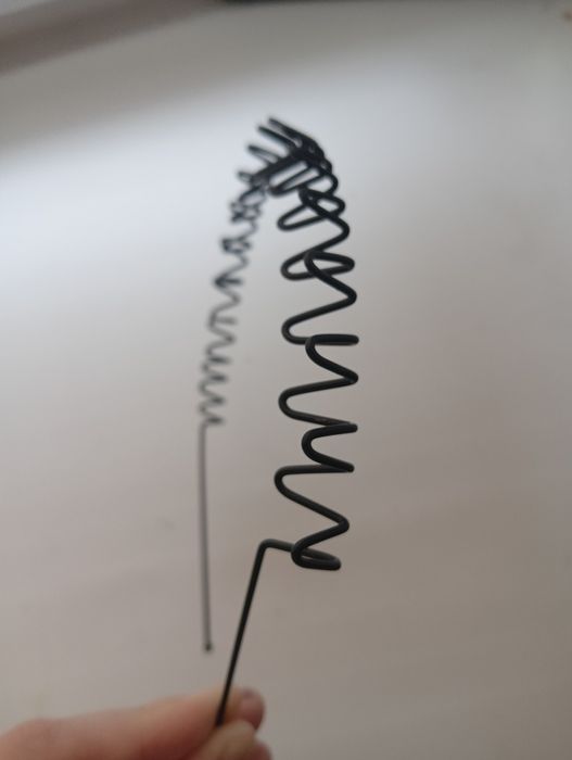 Чорний Обруч для волосся