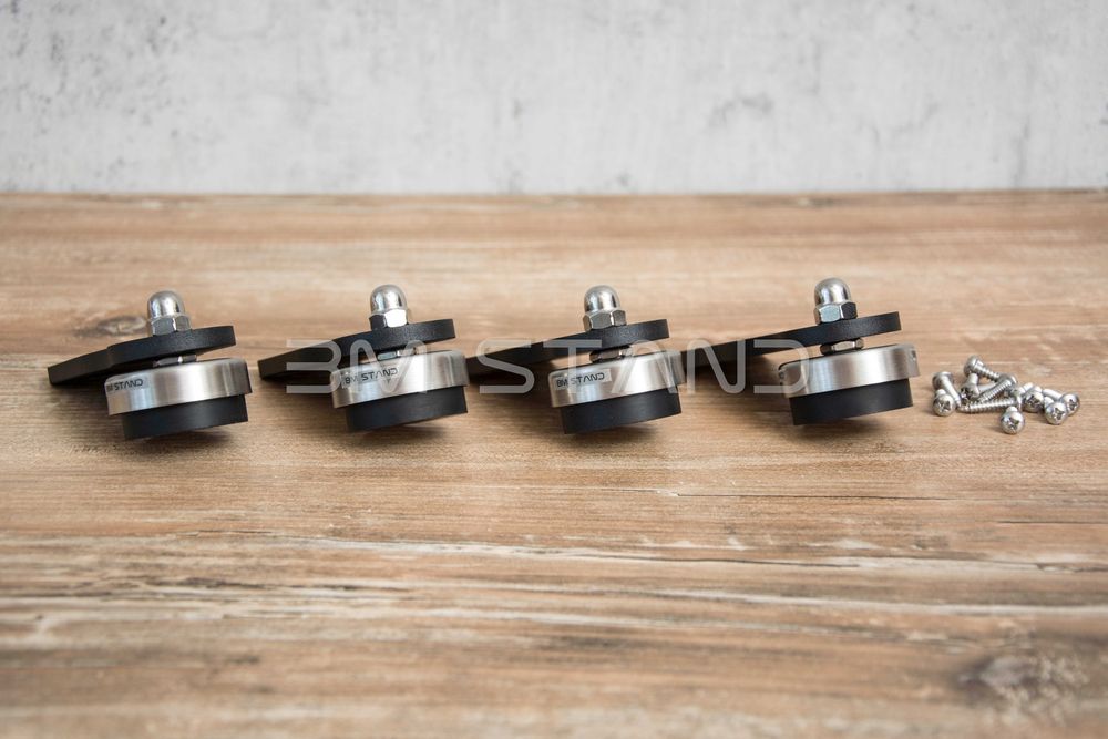 Nóżki do kolumn, zestaw nóżek, podkładka, kolce ( N03 )