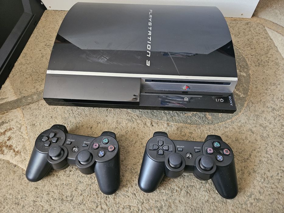 Konsola PlayStation 3 FAT 500GB + 2 Nowe Pady + Gry! Zestaw GOTOWY DO GRY