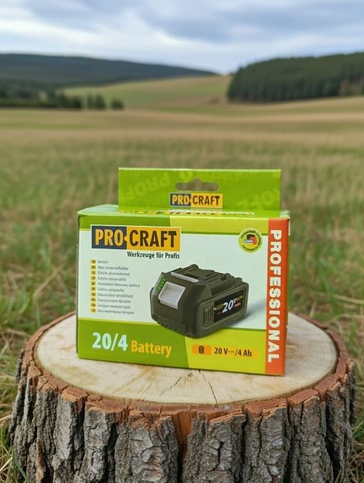 Акумуляторна батарея Procraft Battery20/4 (20В, 4Аг)