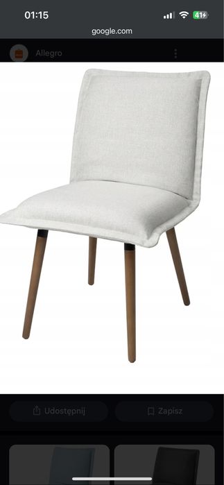 Krzesło ikea klinten nowe