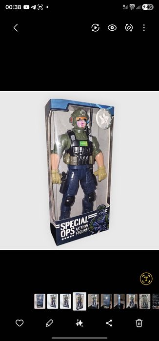 Фігурка солдата спец-призначенця 3D 3+