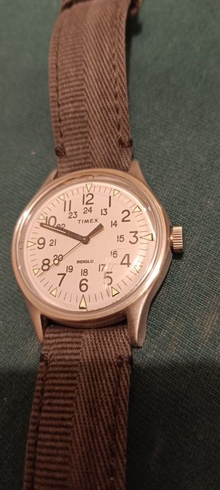 Timex indigloo pudełko,paragon
