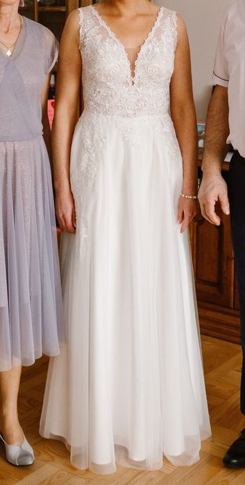 Suknia ślubna S/M Ivory