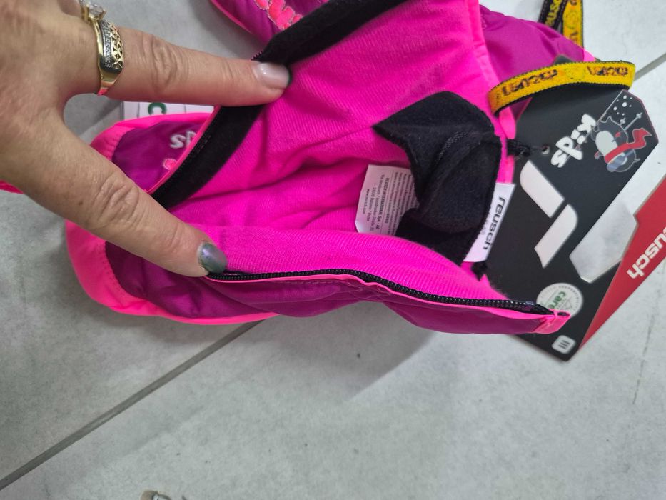 Rekawiczki dzieciece renomowanej marki Reusch