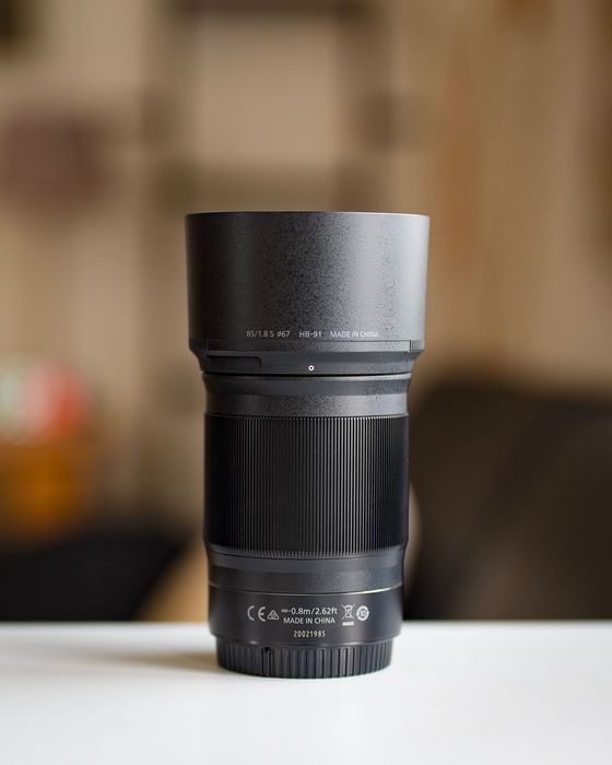 Nikon Z 85mm f/1.8 S – Excelente Estado