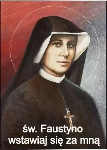 Magnes Na Lodówkę - Św. Faustyna. Petrus