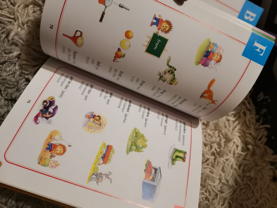 Ilustrowany słownik angielsko-niemiecko-polski