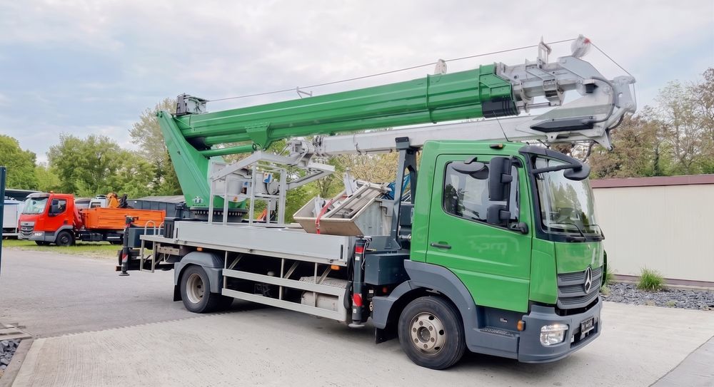 Żuraw Dekarski montażowy| BÖCKER AK 37/4000 MERCEDES-BENZ ATEGO 816 | 2021 | 1 100 MTH | Niski przebieg! Dotacja/Finansowanie Niska rata!