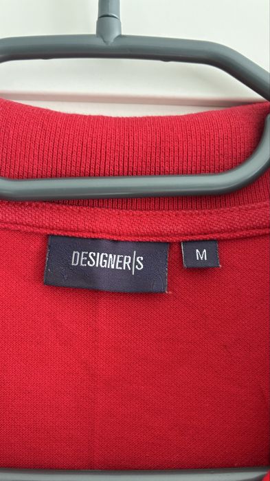 Czerwona koszulka polo designers M/38