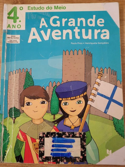 Manual A Grande Aventura 4° Ano Estudo do Meio Texto Editores