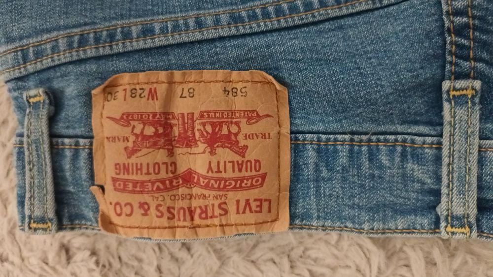 Spodnie jeans Levis Strauss