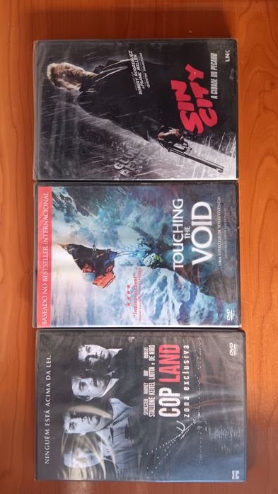 Pack 3 DVD's Sin City / Cop Land / Touching the Void