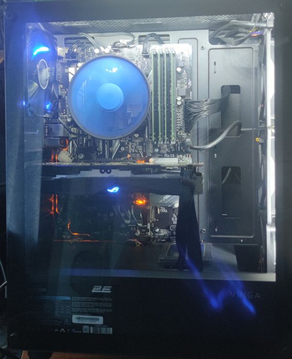 Продам ігровий ПК intel i5-7600k I 16gb озп I Asus ROG RX 470 4gb I SSD 120gb + HDD 1tb I  Wi-Fi