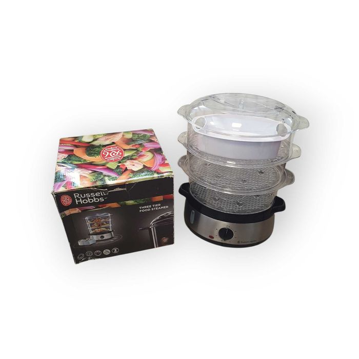 Parowar Russell Hobbs 9l srebrny/szary 800 W