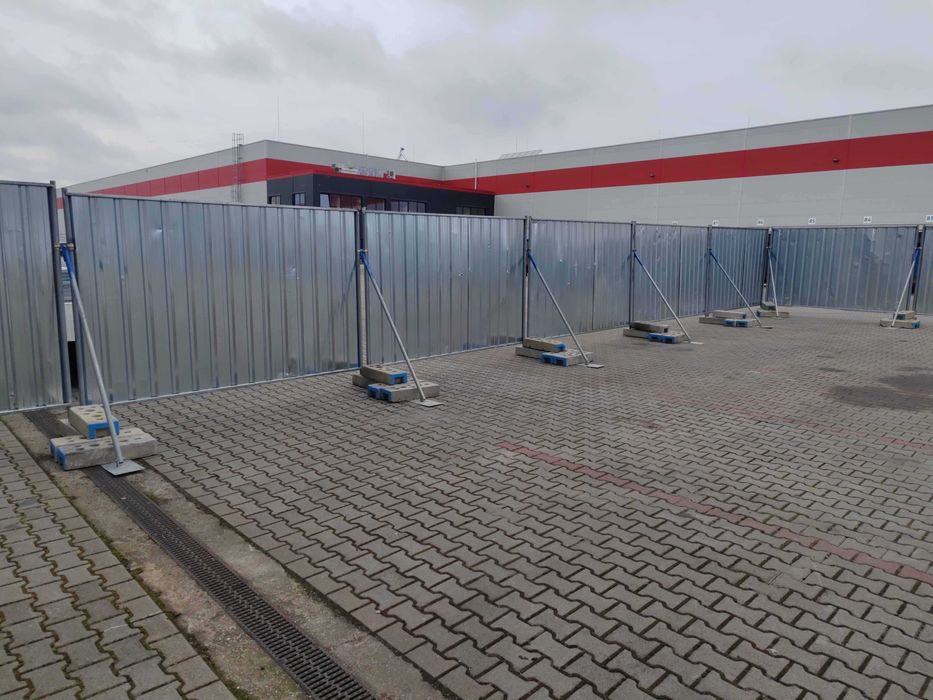 Wynajem ogrodzeń tymczasowych - telka rusztowania