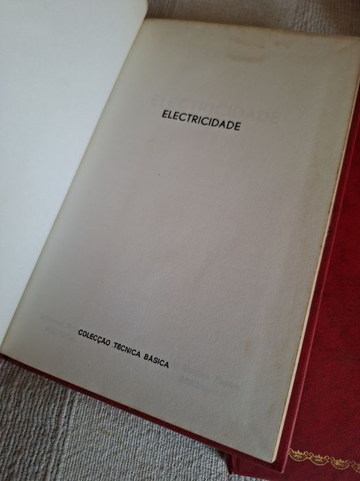 coleção de livros de eletricidade eletrónica tv motores oito volumes