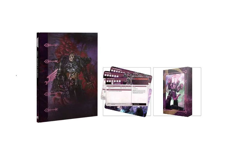 Warhammer 40000 Codex and Datasheet cards Emperor's Children
